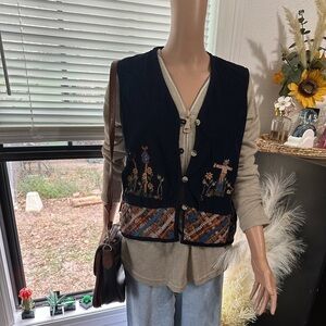 Vintage Fall Vest